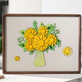 Sunflower Multi-layer Cutting | DXF File | Gift, Art, Wall Art