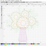 Sunflower Multi-layer Cutting | DXF File | Gift, Art, Wall Art