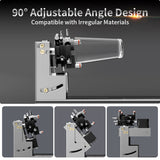 NEJE R6 9-in-1 Micron-Level Rotary Attachment  —  A-Axis Quick Operation Chuck / Roller Rotary