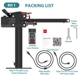 NEJE 5 Wireless Portable Laser Cutter & Engraver with A40640 / A40630 / E40 / E30 Laser Module