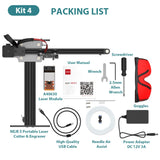 NEJE 5 Wireless Portable Laser Cutter & Engraver with A40640 / A40630 / E40 / E30 Laser Module