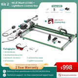 NEJE Max 4 V2 E80 Motorized Z axis Wood Laser Cutter | 1000mm/s Laser Engraver for Wood | Large-area Laser Engraver & Cutter for Metal | DIY Wood Laser Engraving and Cutting Machine