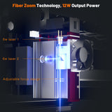 NEJE A40640 Diode Laser Module - Dual-FAC Zoom Tech - 12V