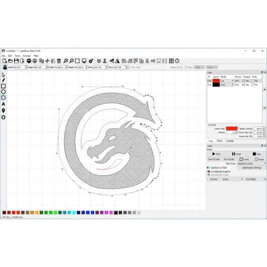 LightBurn Software - GCode License Key for NEJE Series - NEJE.SHOP