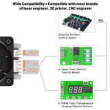 NEJE E40 Diode Laser Module - Multi-lens Technology - 24V & 12V Compatible