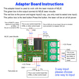 NEJE N25410 Laser Engraver /  Cutter Module Kits - 2.5W Output - Lightweight Design For NEJE Mini Machine
