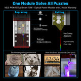 NEJE 5 Plus: Portable DIY Diode Laser Engraver and Cutter - 255x420mm