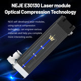 450nm 6W 12V Laser Module with Ultimate Focus for Metal Engraving and wood Carving - NEJE E30130-  Need air assistance to protect the lens