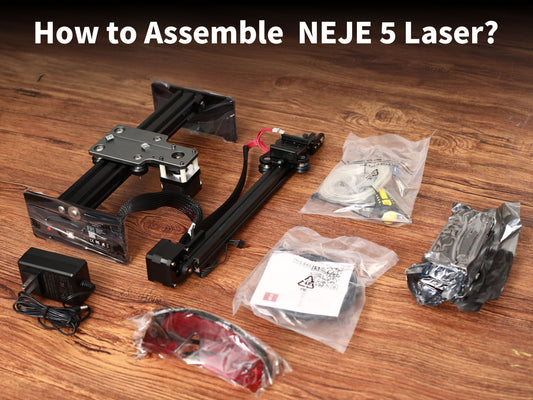 How to Assemble  NEJE 5 Laser?