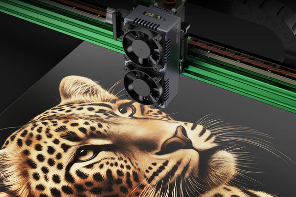 How to Create DIY Laser-Engraved Painted Canvas Art？
