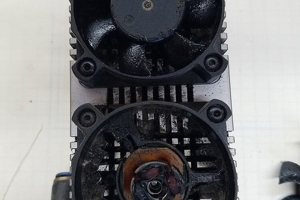 Why is the cooling system of a diode laser module designed to be external?