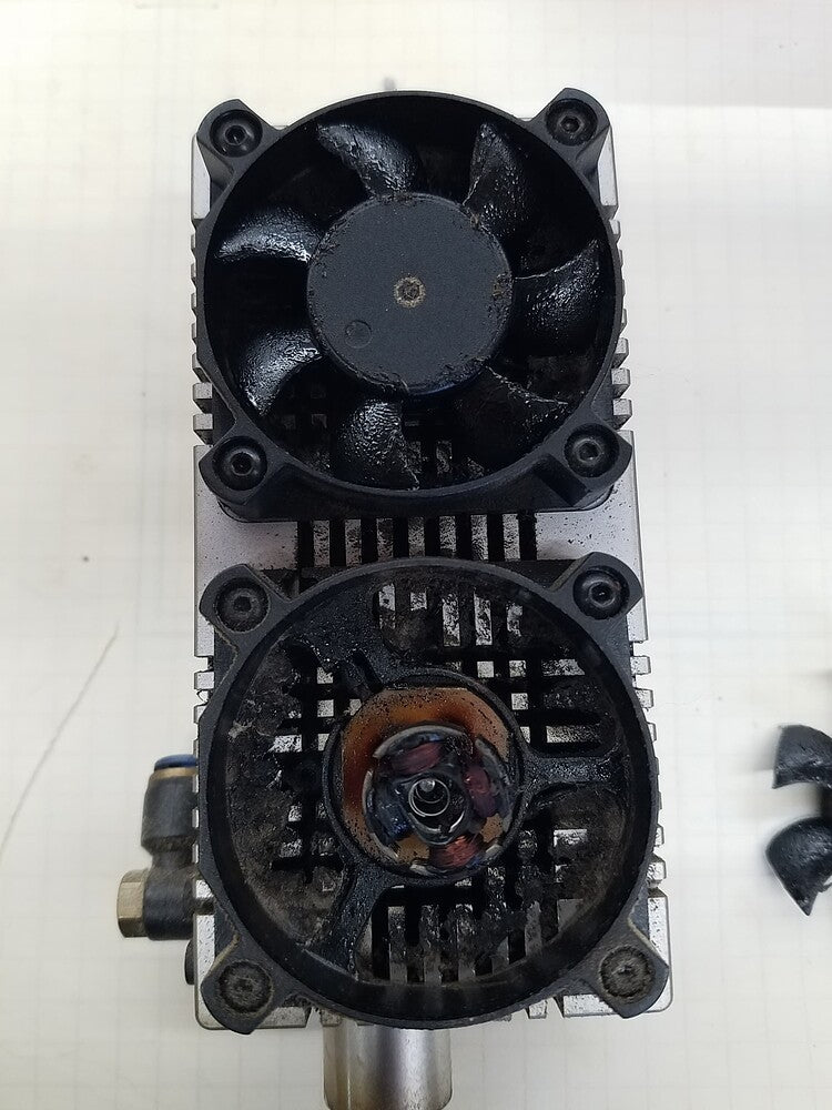 Why is the cooling system of a diode laser module designed to be external?