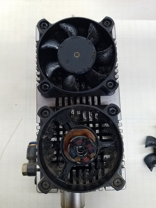 Why is the cooling system of a diode laser module designed to be external?