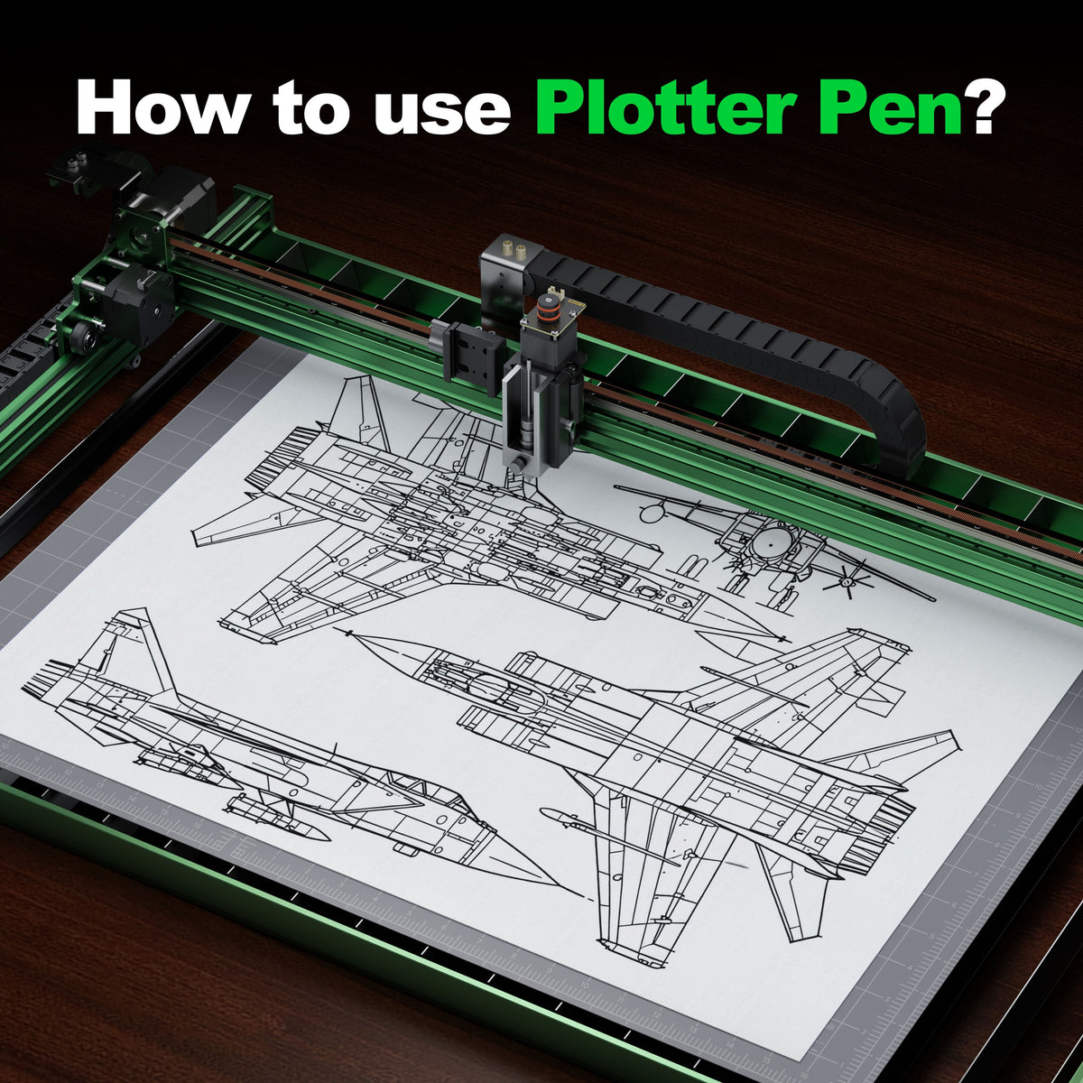 Plotter Pen Router Bit How to Use Plotter Pen? – NEJE.SHOP