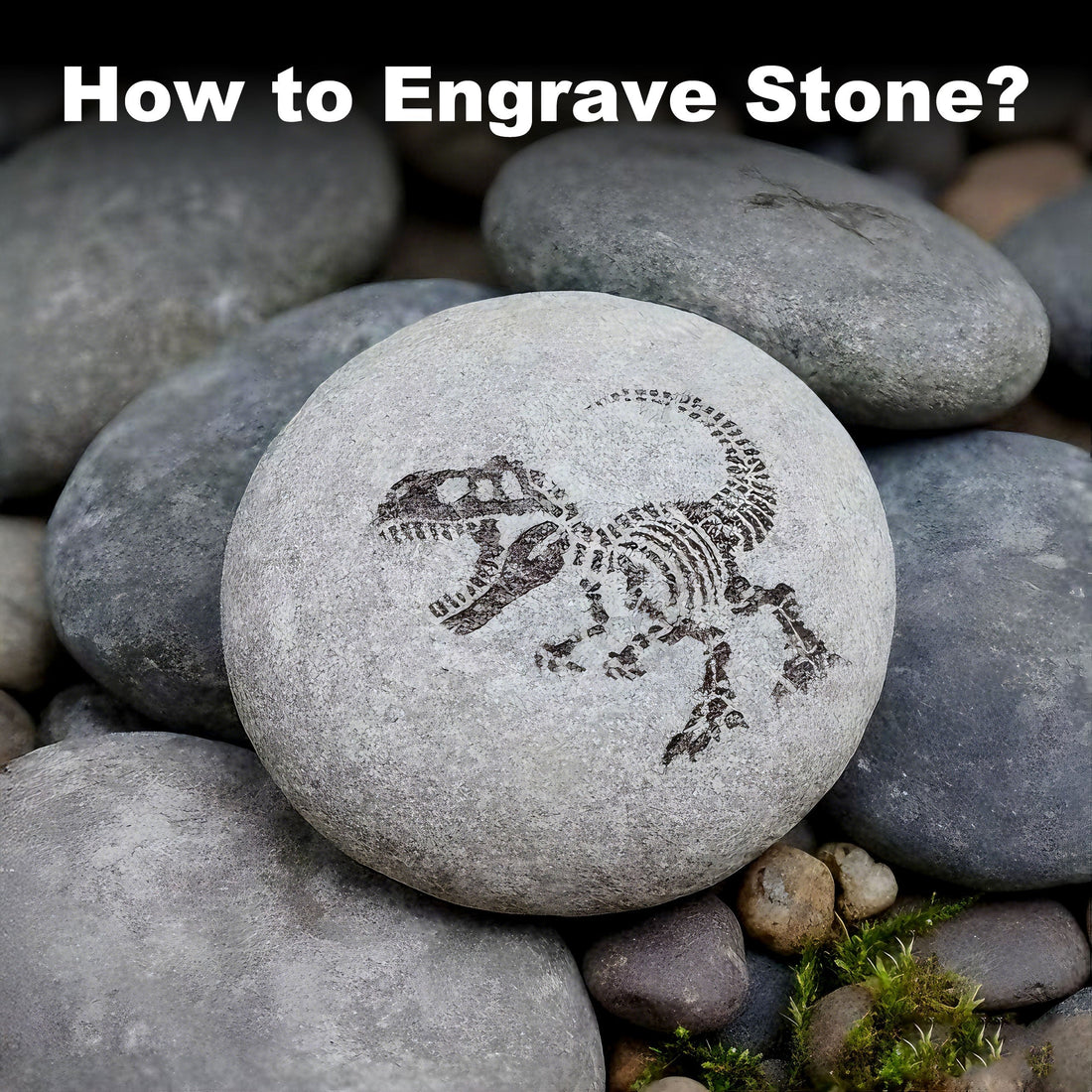 How to engrave on pebble stone with NEJE Laser
