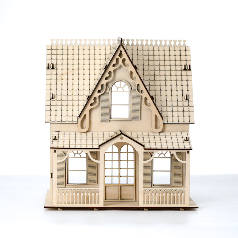 Plywood House Cut|DXF File|Wood,Art,Diy Gift - NEJE.SHOP