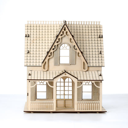 Plywood House Cut|DXF File|Wood,Art,Diy Gift - NEJE.SHOP