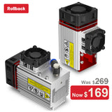 NEJE A40640Ⅱ 12W 450nm Zoom Laser Module - - Direct use, no air pump required