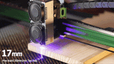 NEJE Max4 V2 Hybrid CNC Laser Engraving & Cutting Machine with E80 24W (4-FAC Optics) Laser Module, 720×450mm (28.3"×17.7") Large Workspace
