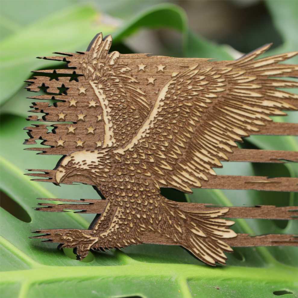 Eagle Relief Engrave And Cut | DXF File|Art,Gift,3d Relief,Portrait - NEJE.SHOP