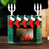 Christmas Fireplace Cut | DXF File | Art,Gift,Festival