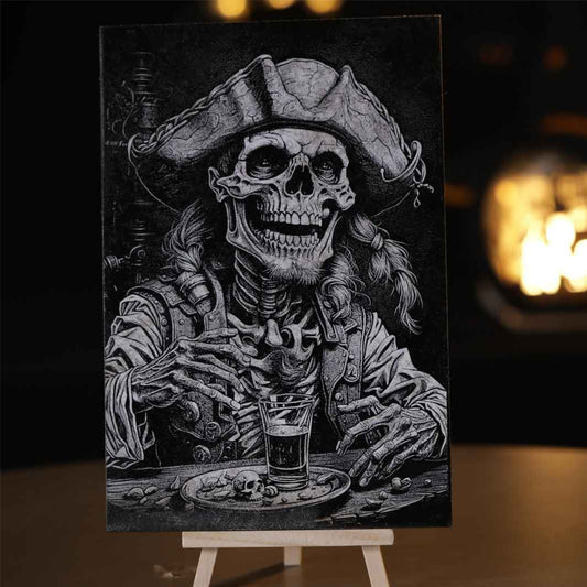 Pirate Engraving|Lbrn File|Art,Wall Art,Gift - NEJE.SHOP