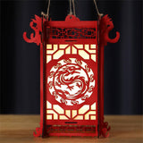 Dragon lantern| DXF File | Art,Gift,Festival