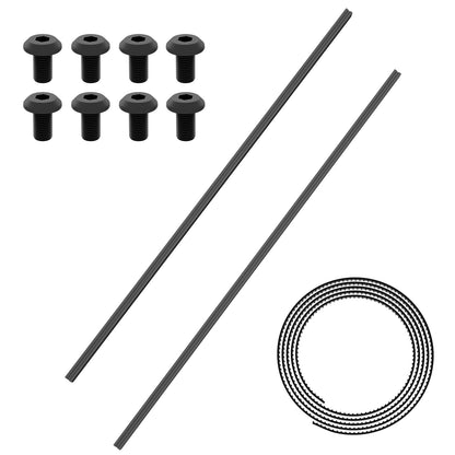1150mm Black Aluminum Profile Rail For NEJE Max 4 & NEJE 3 Max V2 Laser Engraver & Cutter Y-Axis Extension Kit - NEJE.SHOP