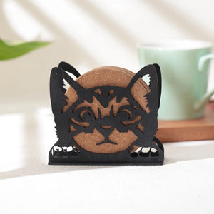 Kitten Tissue Holder |DXF,SVG| Wood,Art