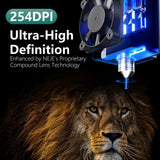 NEJE E80 24W Diode Laser Module with 4-FAC Optics – Uniquely Capable of Metal Deep Engraving & Hard Material Cutting
