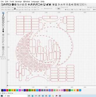 Moon Table Lamp DIY | DXF File |Art, Gift | Home Decoration - NEJE.SHOP