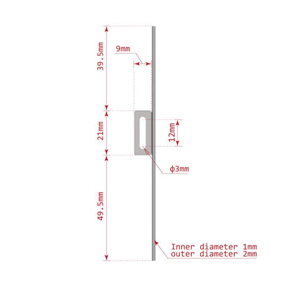 NEJE Needle tube Air Assist KIT For NEJE A40630 A40640Ⅱ E40Ⅱ E80 Laser Module - NEJE.SHOP