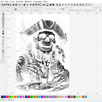 Pirate Engraving|Lbrn File|Art,Wall Art,Gift - NEJE.SHOP