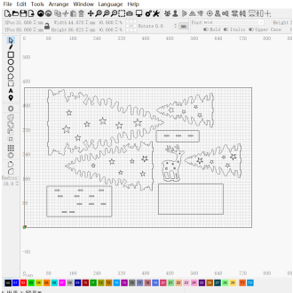 Christmas Trees| DXF File |Gift，Art，festival - NEJE.SHOP