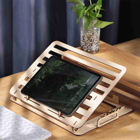 iPad-Halter | DXF,lbrn2 | Holz,Kunst,Geschenk
