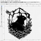 Large Cat Exquisite Cutting | DXF File | NEJE Diode Laser | Gift, Art