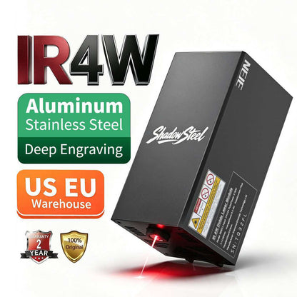 (Pre‑sale Active)NEJE S1 IR 4W: 3.5kW Peak Power DPSS Module for CNC & Laser Engravers, Universal Fit