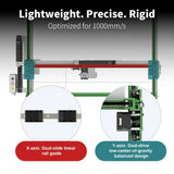 NEJE Max4 V2 Hybrid CNC Laser Engraving & Cutting Machine with E80 24W (4-FAC Optics) Laser Module, 720×450mm (28.3"×17.7") Large Workspace
