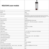 NEJE 5: Portable Laser Engraver with E40 Laser Module - 170X170mm