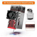 NEJE A40640 12W Blue Diode Laser Module with Adjustable Focus – Curved-Surface Tracking & High-Resolution Engraving