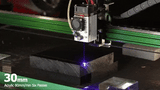 NEJE 5 12W Variable Focus Laser Engraver & Cutter, 170x170mm (6.7"x6.7") Desktop Diode Laser Engraving & Cutting Machine for Wood, Leather, Curved Surface Engraving