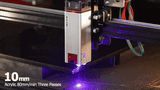NEJE 5 12W Beam Compression Diode Laser Engraver & Cutter, 170x170mm (6.7"x6.7") Desktop Laser Engraving & Cutting Machine for Wood, Leather, High-Resolution Detailing