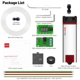 NEJE E40 12W 450nm High Definition Fixed-Focus Laser Module - Direct use, no air pump required