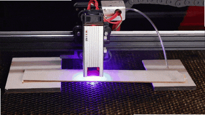 NEJE E40 12W 500DPI Diode Laser Module with Multi-Lens Technology for Stainless Steel Engraving & Precision Cutting