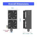 NEJE E80 24W Diode Laser Module with 4-FAC Optics – Uniquely Capable of Metal Deep Engraving & Hard Material Cutting
