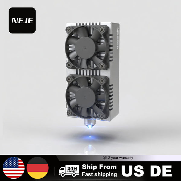 NEJE E80 Diode Laser Module - Compound Lens Technology - 24V