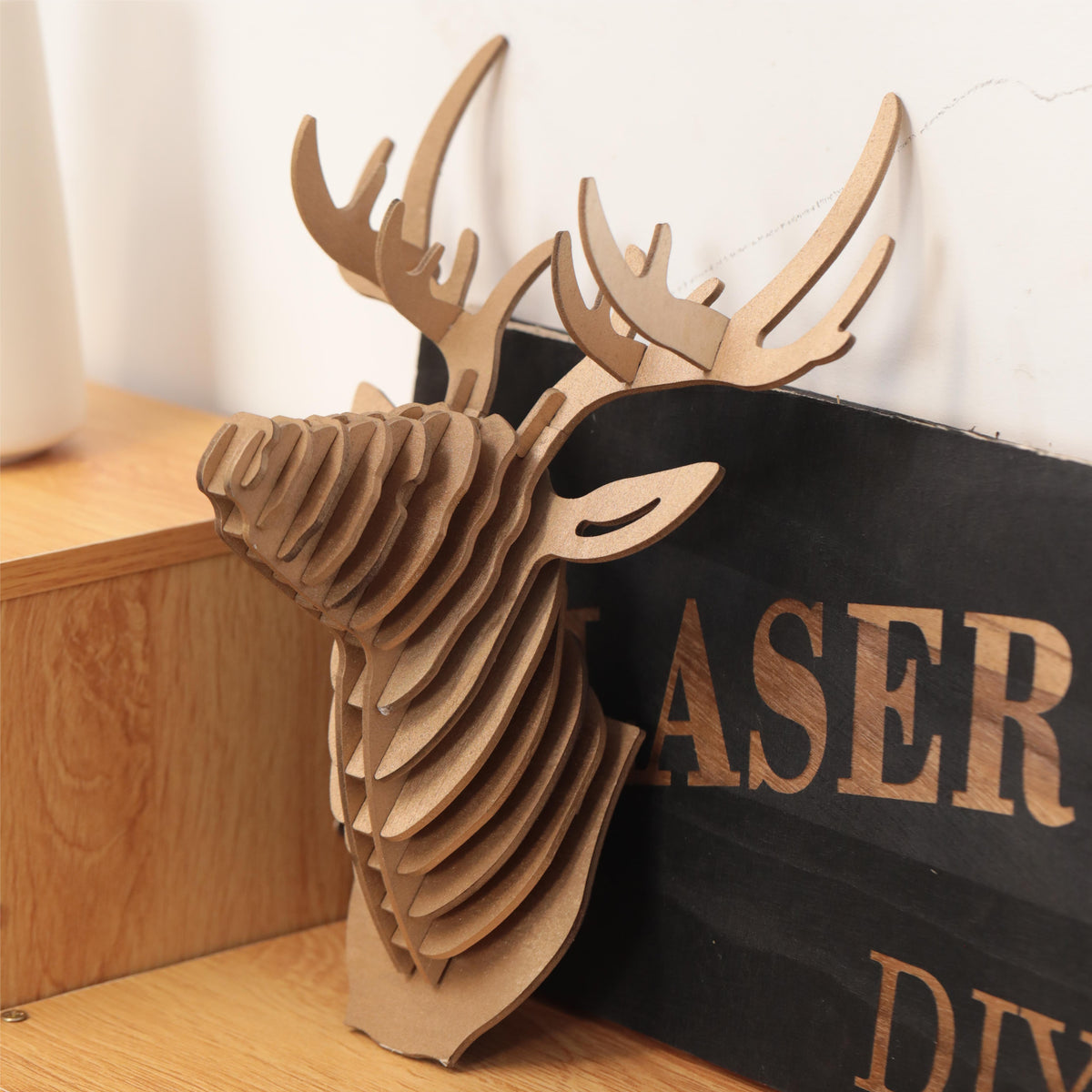 Deer Wall Decor| DXF,SVG | Wood,Art,Gift,Home Decor - NEJE.SHOP