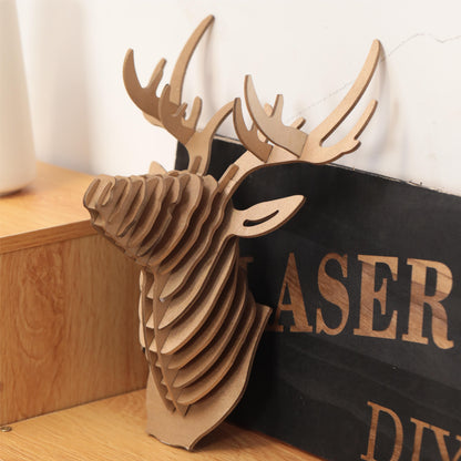 Deer Wall Decor| DXF,SVG | Wood,Art,Gift,Home Decor - NEJE.SHOP