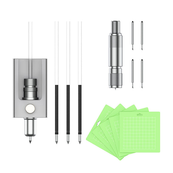 Blade & Cutting Mat & Drawing Pen & Pen Holder Kit