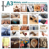 NEJE 5 Plus: Portable Laser Engraver with A40640 Laser Module - 300x420mm